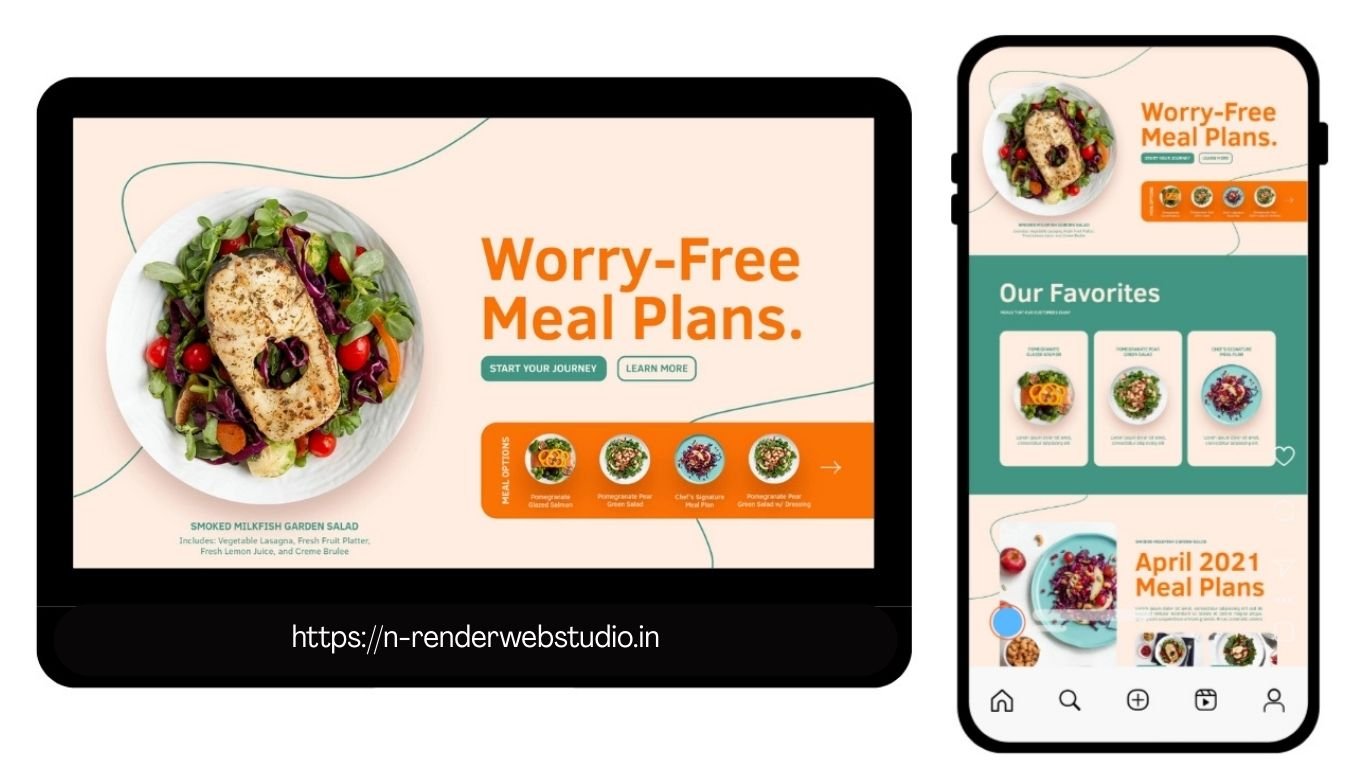 Demo Website wordpress services by N Render Web Studio