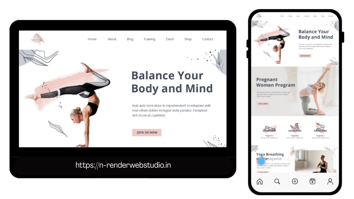 Demo Website wordpress services by N Render Web Studio